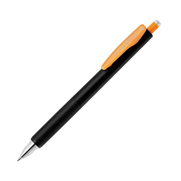 ゼブラジェルボールペン サラサナノ 0.38mm オレンジ JJX72-OR-N 1セット(10本)