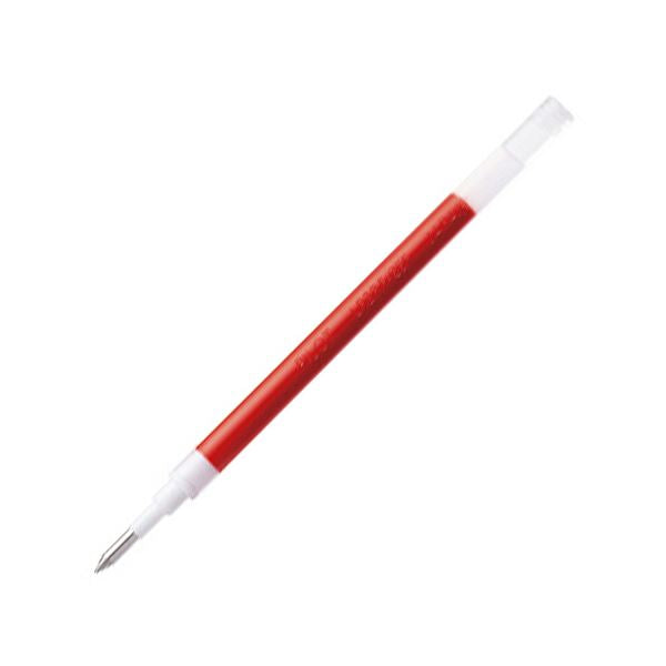 (まとめ) パイロットゲルインキボールペン ジュース専用替芯 極細0.5mm レッド LP2RF-8EF-R 1セット(10本) 【×2セット】