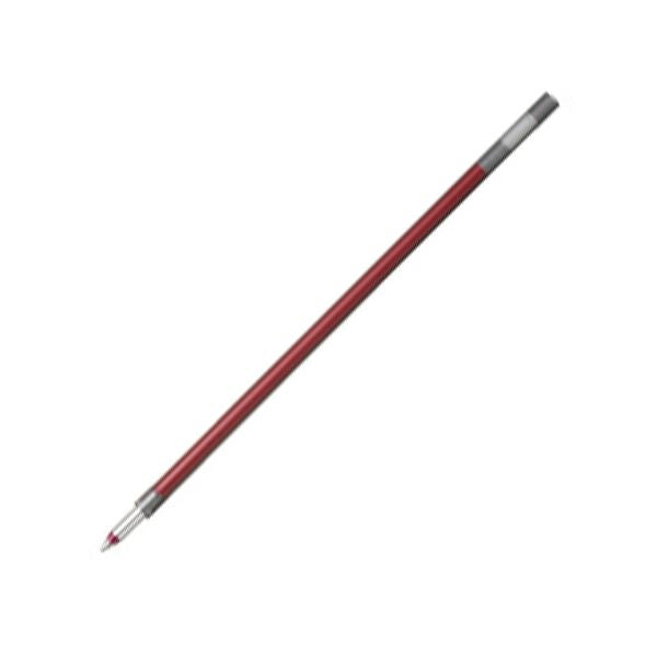 (まとめ) パイロット 油性ボールペン替芯極細0.5mm レッド BVRF-8EF-R 1セット(10本) 【×3セット】