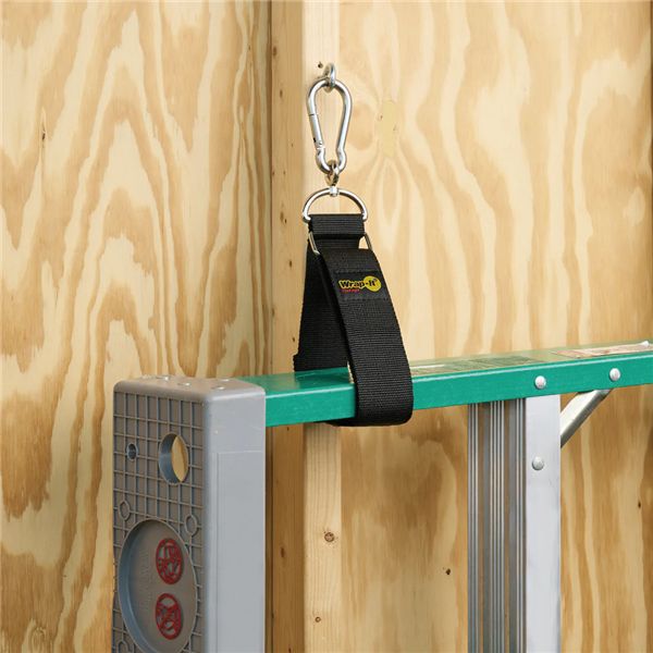 Wrap-It ラップイット カラビナ付収納ストラップ 32X2inch BK 100-HNH-32BL 工具 ツール DIY 作業工具
