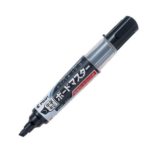 パイロット ボードマーカーボードマスター 中字平芯 ブラック WMBM-12LC-B 1セット(10本)