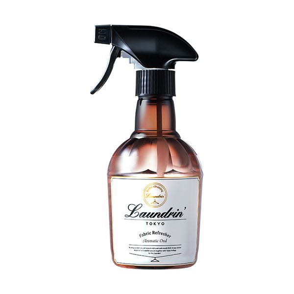(まとめ) ネイチャーラボランドリン ファブリックミスト アロマティックウード 本体 370ml 1本 【×3セット】