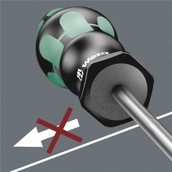 WERA ヴェラ クラフトフォームハンドル ナットドライバー 対辺5.0mm 軸長125mm 028225 工具 ツール DIY 作業工具 道具