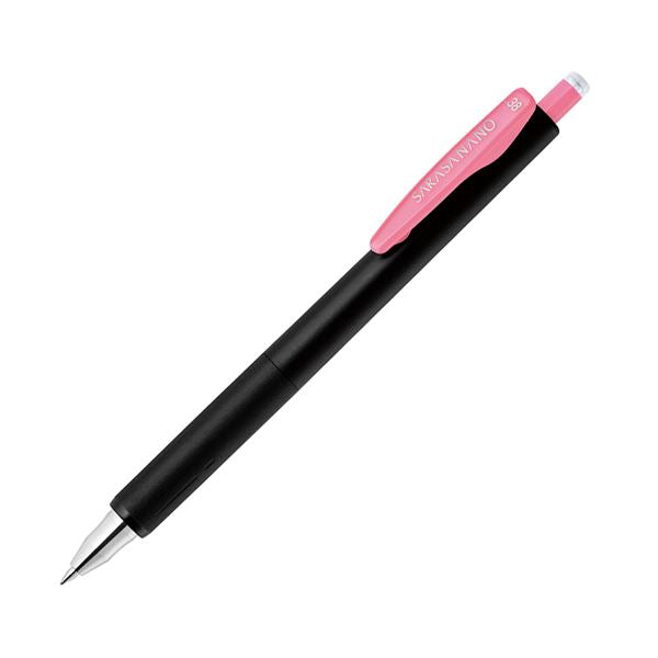 ゼブラジェルボールペン サラサナノ 0.38mm ピンク JJX72-P-N 1セット(10本)