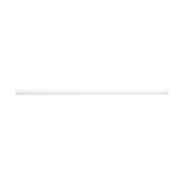 (まとめ) シバセ工業ストレートストロー(無包装) φ8×210mm ホワイト 1パック(300本) 【×2セット】