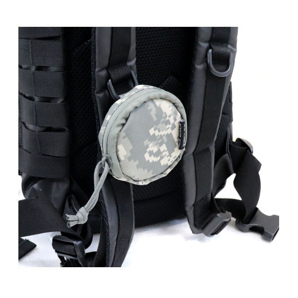 コインケース 小銭入れ 直径9.5cm ACU TP700 ポリエステル 裏地防水布使用 財布 ミリタリー タクティカル ファッション