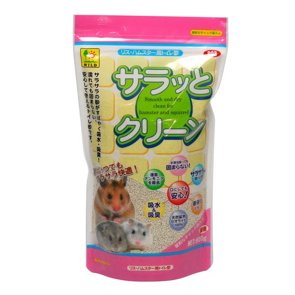 (まとめ)サラっとクリーン 600g(ペット用品)【×6セット】【代引不可】