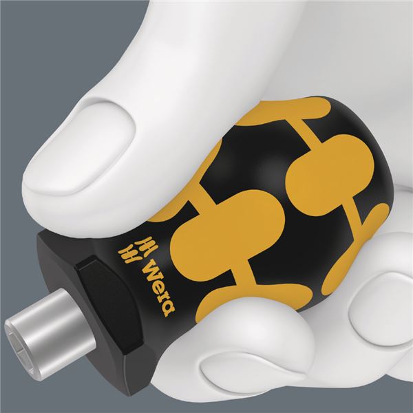 WERA ヴェラ ESD 静電気除去 スタビードライバーハンドル 先端サイズ1/4inch 全長54mm 008882 工具 ツール DIY 作業工具 道具