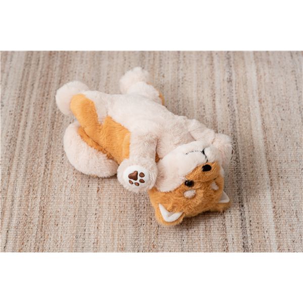ぬいぐるみ 癒されアニマル movemal むぶまる 約W12×D32×H23cm 犬 イヌ いぬ 完成品