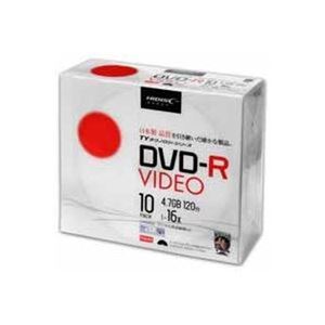 【まとめ】 HIDISC 録画用DVD-R 120分 10枚 TYDR12JCP10SC 【×2セット】