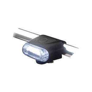 国内メーカー高輝度LED使用 5LEDシリコンサイクルライト（ヘッド） FJK-267F-5 BK ／ ブラック
