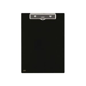 （まとめ） ライオン事務器アート用箋挟 A4タテ 黒 No.20 1枚 【×2セット】