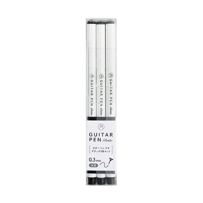 （まとめ） 寺西化学水性カラーペン ギターペン プチ ブラック3色セット（各色1本） GRPT-3BK 1パック 【×5セット】