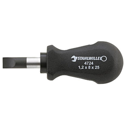 STAHLWILLE スタビレー スタビーマイナスドライバー 刃先厚1.2mm 刃先幅8.0mm 4724-3 工具 ツール DIY 作業工具