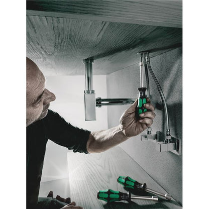 WERA ヴェラ ナットドライバー 中空シャフト付 対辺1/2インチ 軸長90mm 029507 工具 ツール DIY 作業工具 道具
