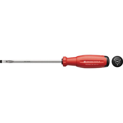 PB SWISS TOOLS ピービースイスツールズ スイスグリップEVO マイナスドライバー 刃先6.5×1.0mm 軸長140mm 38100.4-140