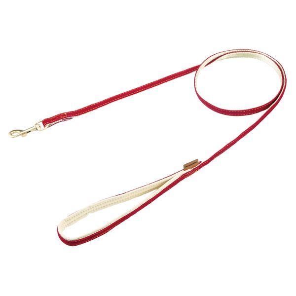 （まとめ） Doggy's Tailor ドッグリード SS スエードスタイル レッド 【×3セット】 （犬用品／リード）【代引不可】
