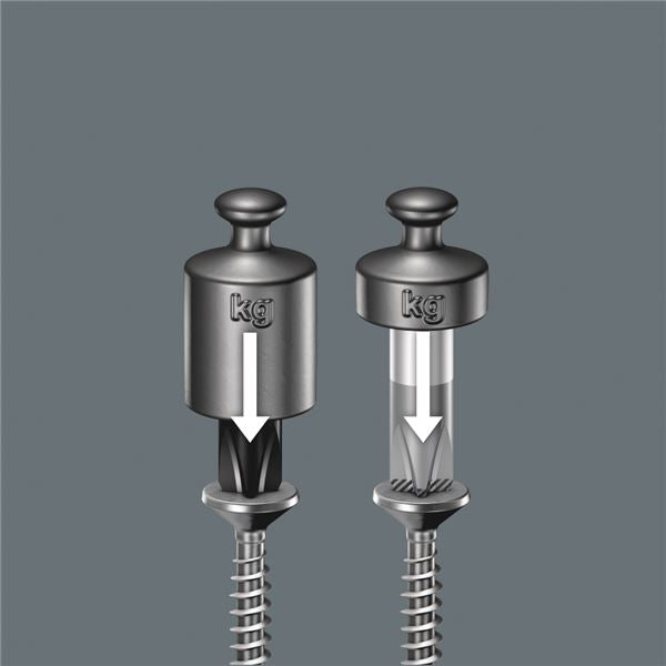 WERA ヴェラ マイナスドライバー 刃先サイズ6.5 軸長200mm クラフトフォームハンドル 007621 工具 ツール DIY 作業工具 道具