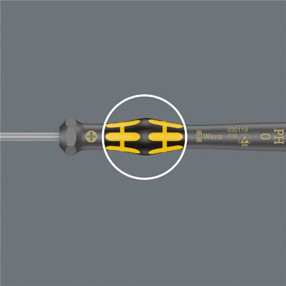WERA ヴェラ ESD 静電気放電対策 精密 トルクスプラスドライバー サイズ1IRP 軸長40mm 030135 工具 ツール DIY 作業工具 道具