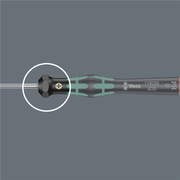 WERA ヴェラ 精密用 Microstix マイクロドライバー 軸長40mm 118145 工具 ツール DIY 作業工具 道具