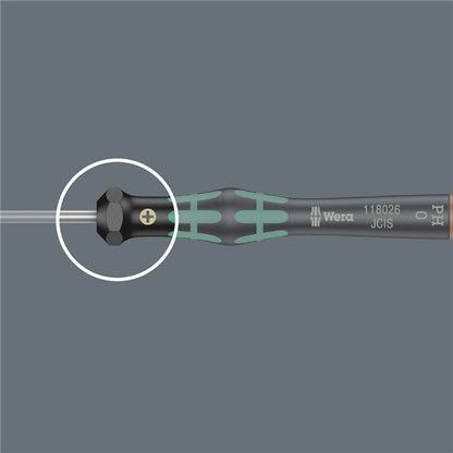WERA ヴェラ 精密用 Microstix マイクロドライバー 軸長40mm 118145 工具 ツール DIY 作業工具 道具