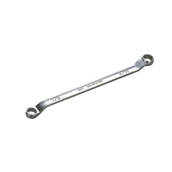 KTC 京都機械工具 45゜X6゜ロング メガネレンチ 9／16X5／8inch M5-9／16X5／8 レンチ 工具 ツール DIY 作業工具