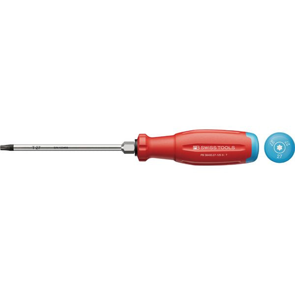 PB SWISS TOOLS ピービースイスツールズ スイスグリップEVO TXドライバー 根元六角 T27 全長240mm 38400.27-125S 工具 ツール