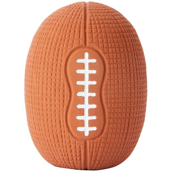 （まとめ）サイレントドッグラテックス ラグビーボール【×3セット】 (犬用玩具)【代引不可】