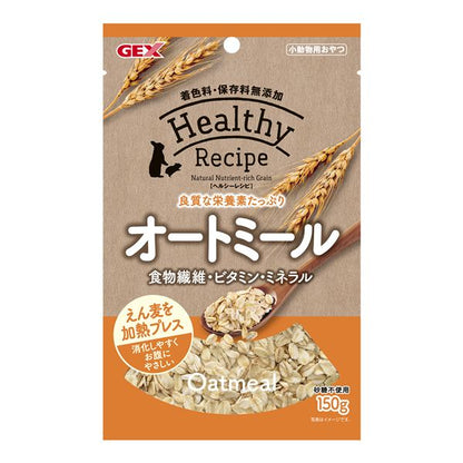 （まとめ） ヘルシーレシピ オートミール 150g 【×5セット】 ウサギ用フード【代引不可】