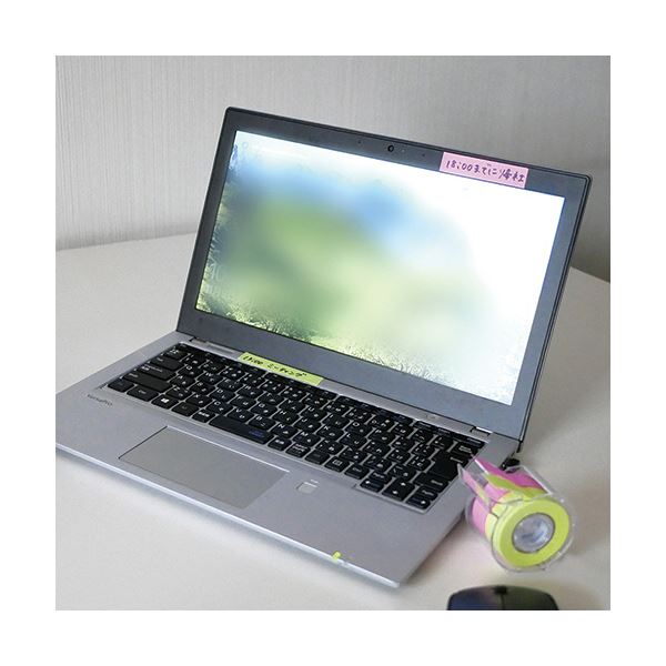 （まとめ） ヤマト メモックロールテープ（強粘着） 蛍光紙 カッター付 15mm幅 ローズ＆レモン PRK-15CH-RL 1個 【×5セット】