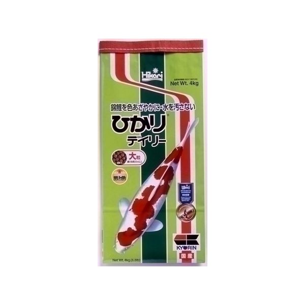 キョーリン ひかり デイリー 大粒 4Kg【ペット用品】【代引不可】