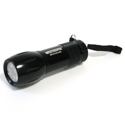 WE STROOPER社製 フラッシュライト LEDライト 9LED ウェストホルダー付き 手のひらサイズ ミリタリーウェア 軍モノ