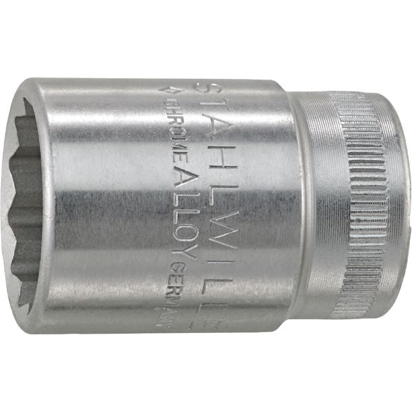 STAHLWILLE スタビレー 1/2SQ 十二角ソケット 14mm 全長38mm 面接触 50-14 工具 ツール DIY 作業工具