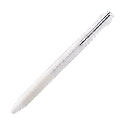 （まとめ） 三菱鉛筆ジェットストリーム 3色ボールペン スリムコンパクト 0.5mm （軸色：ホワイト） SXE3JSS05.1 1本 【×3セット】