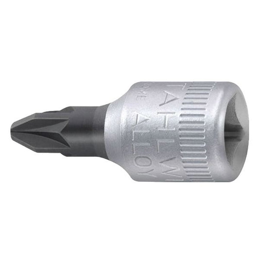 STAHLWILLE スタビレー 1/4SQ ポジドライバーソケット #1 全長28mm 44PZ-1 工具 ツール DIY 作業工具