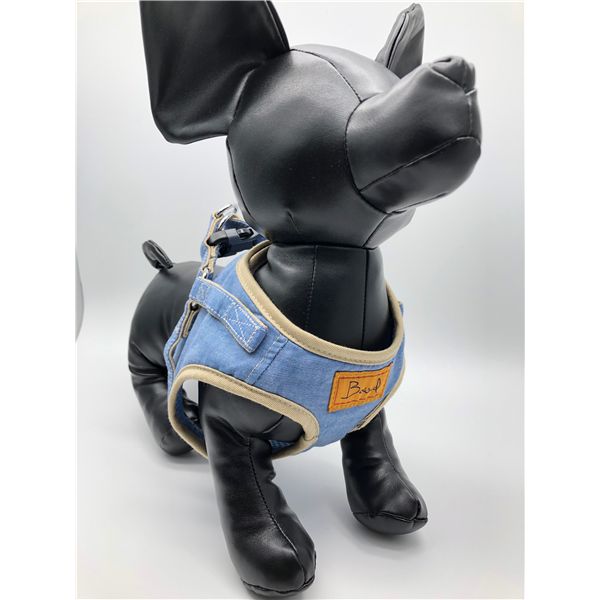 Bowvid ダニエル服ハーネス XS ブルー 犬具/ハーネス【代引不可】