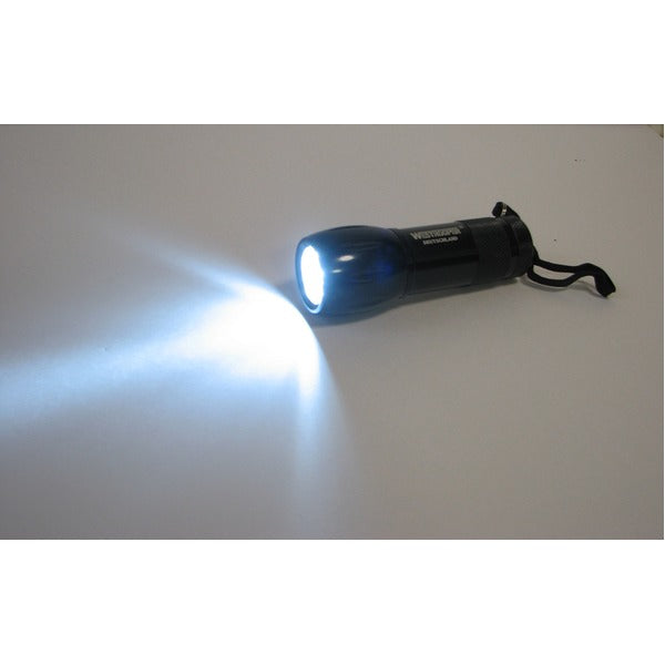 WE STROOPER社製 フラッシュライト LEDライト 9LED ウェストホルダー付き 手のひらサイズ ミリタリーウェア 軍モノ