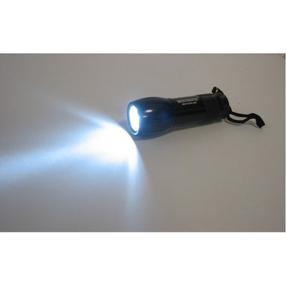 WE STROOPER社製 フラッシュライト LEDライト 9LED ウェストホルダー付き 手のひらサイズ ミリタリーウェア 軍モノ