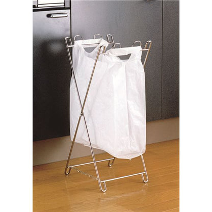 スーパーバッグ専用 分別スタンド/簡易ゴミ箱 【250mm×225mm×530mm】 護美分多くん S 〔キッチン 台所 分別収集サポート〕