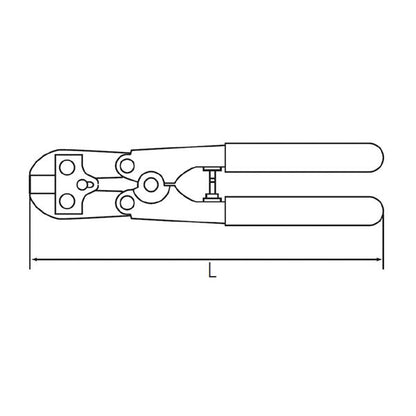 KTC 京都機械工具 ミニクリッパ BPZ2-215C 工具 ツール DIY 作業工具