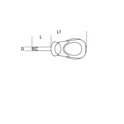 Beta ベータ スタビープラスドライバー No.1 軸長30mm 1292N 4.5X30 ドライバー 工具 ツール DIY 作業工具