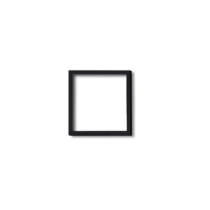 【四角額】木製正方形額・カラー正方形額 ■100角（100×100mm）ダークブラウン
