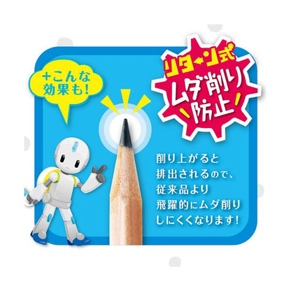 ソニックトガリターン 手動鉛筆削り 透明 EK-4297-T 1台