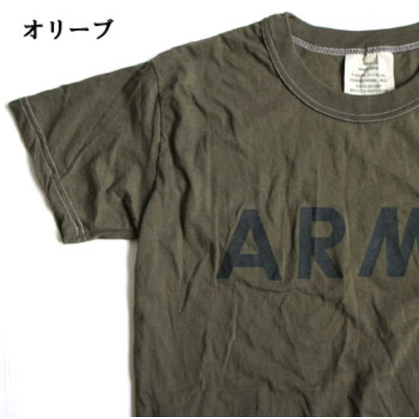 USタイプ ARMY オバーダイ Tシャツ XS オバーダイオリーブ 綿混 ティーシャツ ミリタリーウェア 軍モノ ミリタリーシャツ 衣類