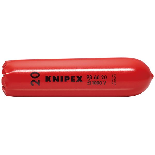 KNIPEX クニペックス 1000V絶縁 スリップオンキャップ 全長100mm 9866-20 工具 ツール DIY 作業工具