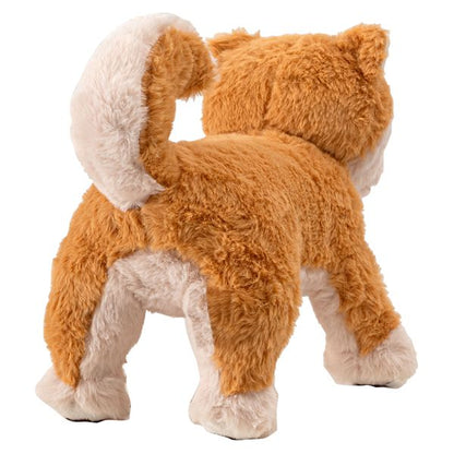 ぬいぐるみ 癒されアニマル movemal むぶまる 約W12×D32×H23cm 犬 イヌ いぬ 完成品