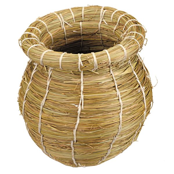 （まとめ）バードルーム ツボ巣（大）【×3セット】 (鳥用品/巣材)【代引不可】