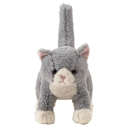 ぬいぐるみ 癒されアニマル movemal むぶまる 約W12.5×D27×H30cm 猫 ネコ ねこ 完成品