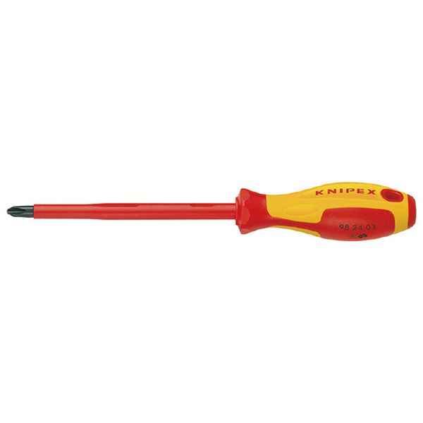 KNIPEX クニペックス 9824-01 (＋) 絶縁 ドライバー 1000V 工具 ツール DIY 作業工具 道具