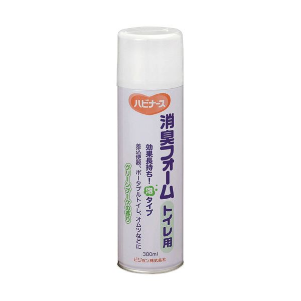 （まとめ） ピジョンハビナース 消臭フォーム トイレ用 380mL 1本 【×2セット】